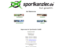 Tablet Screenshot of extremesport.sportkanzler.de